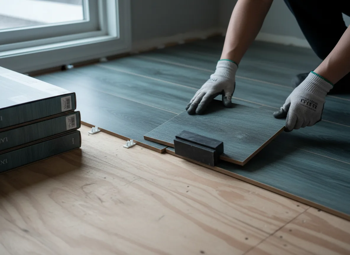 Luxury Vinyl Plank Installation company in Lawton, ND